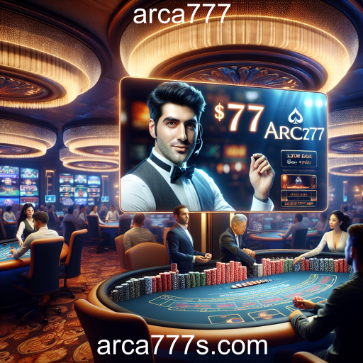 A Experiência do Cassino ao Vivo no Arca777